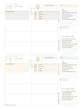 Load image into Gallery viewer, Printable Daily Pages