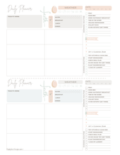 Load image into Gallery viewer, Printable Daily Pages